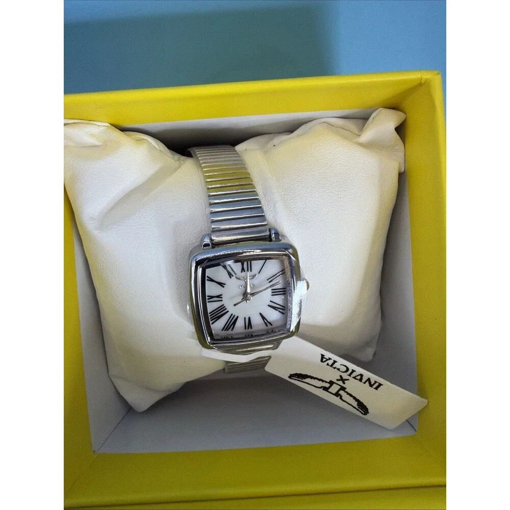 Invicta Celestial I Women’s Watch 28mm Silver Stainless Steel Roman Dial 69084